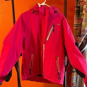 Koppen Women's Bright Pink Ski Jacket